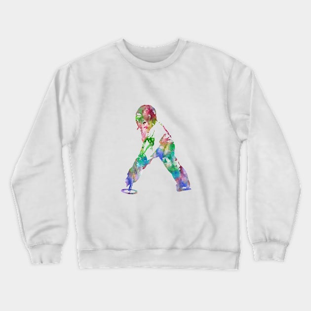 Ringette player Crewneck Sweatshirt by RosaliArt